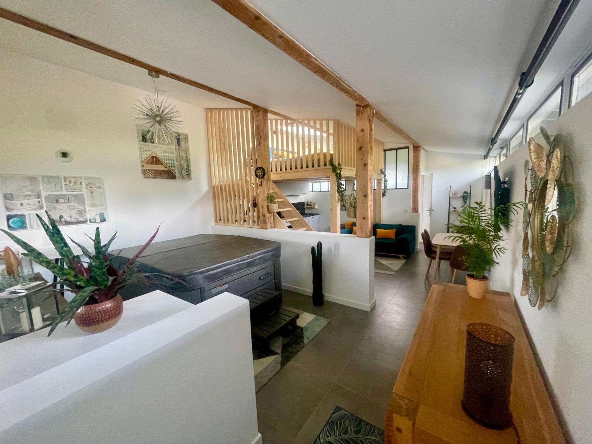 Loft Avec Jacuzzi Et Terrasse Prives Apartment Sevrier Luaran gambar